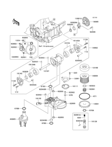 ZR1200 Масляный насос и фильтр