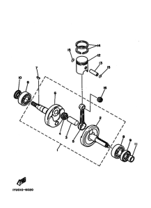 SH50ES ｸﾗﾝｸｼﾔﾌﾄ. ﾋﾟｽﾄﾝ