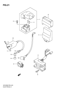 GZ125 Equipo electrico