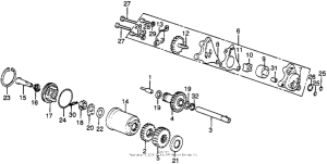 XL350 Oil pump + oil filter