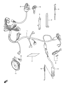 TS125 Жгут проводов