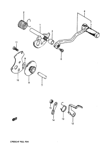 CP80 Стартерный мотор