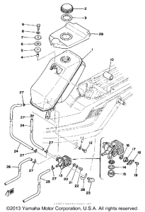 LB80_3D - 1977 Топливный бак