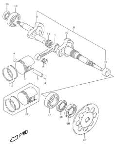 AY50 Вал коленчатый