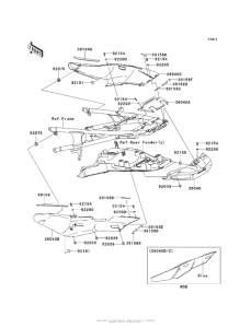 ZG1400 Боковые обтекатели