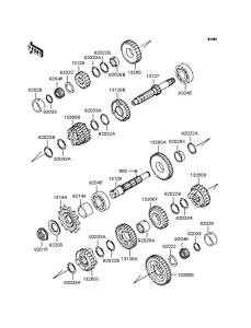 EX250 Трансмиссия