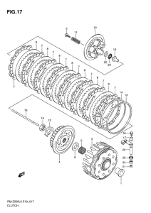 RM-Z250 Бендикс