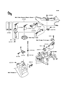 ZX1200 Замок зажигания