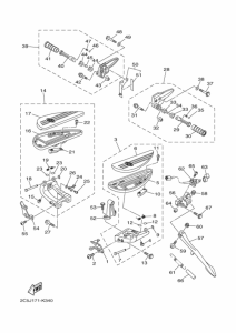 XV1900CT Stand & footrest