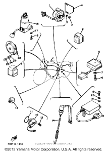 XS400SJ Электрика