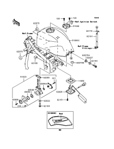 ZR1200 Топливный бак