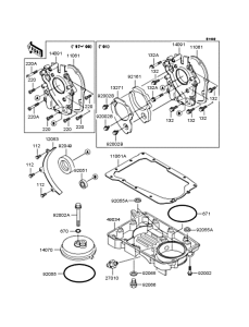 ZR400 Поддон картера