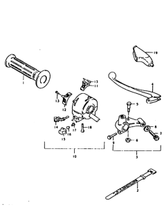 TS125 Left handle switch