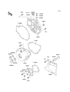 EN500 Крышки двигателя