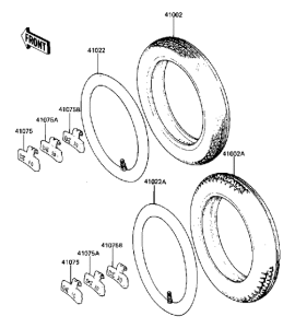 KZ440 Покрышки