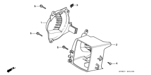 PK50 Shroud / fan cover