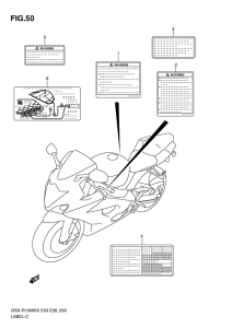 GSX-R1000 Наклейки