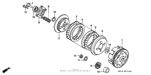 XR80R Сцепление