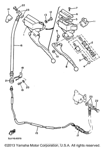 XVZ13DBC Главный тормозной цилиндр
