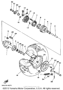 BW200S Переднее колесо