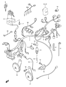 RF600 Жгут проводов