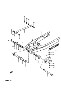 RM80 Маятник задний
