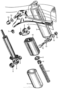 C72 Задние амортизаторы