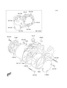 KDX50 Крышки двигателя