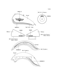 VN800 Наклейки