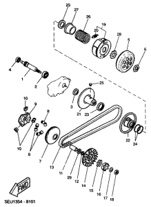 YH50 Сцепление