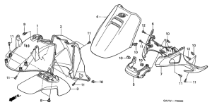 SJ50 Front cover shutter