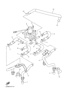 XJR1300 Система забора воздуха