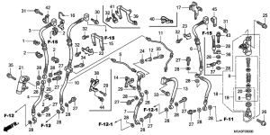 GL1800 (ABS) Тормозные шланги
