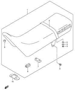 DR200 Пружина