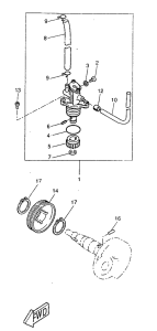CW50RS Масляный насос