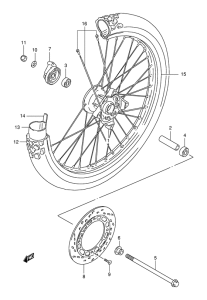 DR125 Transom + tube