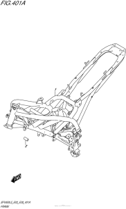 SFV650 Frame (Sfv650L5 E03)