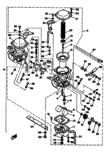 XS500 Карбюратор