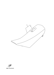 TTR110E Сиденье