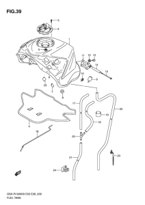 GSX-R1000 Tank fuel