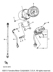 XV535JC Приборы