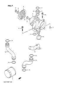 GSX1100 Маслонасос