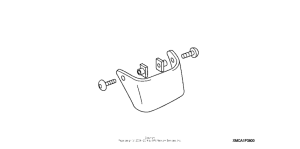 GL1800 Front fender extension (chrome)