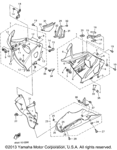 YZF600RG Обтекатели