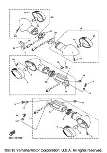 VMX17 Поворотники