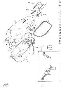 CW50RSP Сидение