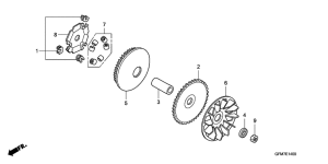 NHX110 Вариатор