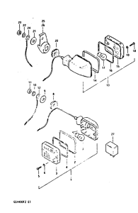 GSX400 Поворотники