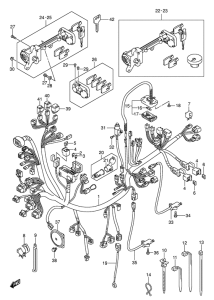AN650 (ABS) Жгут проводов