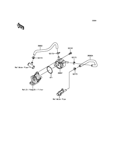ZX600 Масляный картер